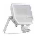 Ledvance Led-Scheinwerfer Aluminium Weiß 41W 5500lm 100D - 830 Warmweiß | IP65 - Bewegungs- Und Lichtsensor - Symmetrisch