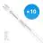 Mehrfachpackung 10x Ledvance LED Röhre T8 Value (EM/Mains) Standard Output 15W 1800lm - 865 Tageslichtweiß | 120cm - Ersatz für 36W