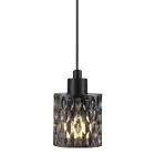 Nordlux Hollywood Pendelleuchte Glas Grau | Geeignet für E27