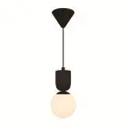 Nordlux Sadie Pendelleuchte Composite Schwarz | Geeignet für 1x E14