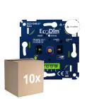 Mehrfachpackung 10x EcoDim.07 LED Dimmer Matter Drücken/Drehen 0-250W (RLC)