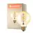 Ledvance Vintage 1906 LED E27 Globe Dorée 4.8W 420lm - 822 Blanc Très Chaud | Dimmable - Équivalent 37W