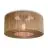 Good&Mojo Plafonnier Iguazu Textile Brun S | Convient pour 1x E27 