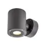 SLV Sitra Up/Down Applique Murale Aluminium Gris 18W 976lm - 830 Blanc Chaud | Extérieur