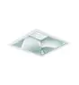 Philips Downlight LED LuxSpace Carré DN572B 16.5W 2200lm 80D - 830 Blanc Chaud | 214mm - Aluminium Réflecteur